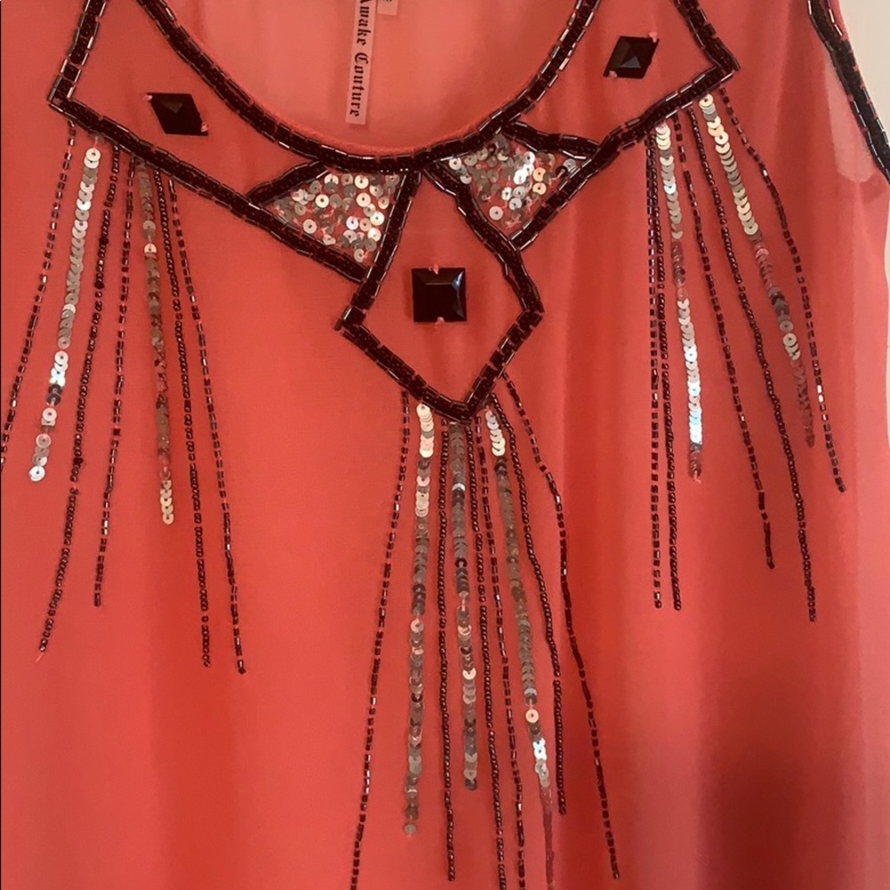 Awake Couture Beaded Top - Picture 4 of 9